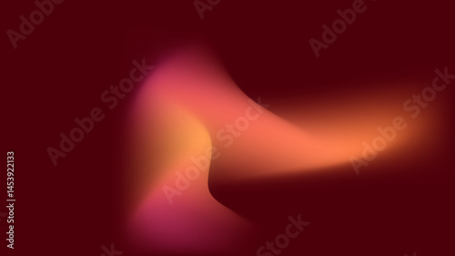 Dynamic Abstract Flowing Shapes in Vibrant Colors