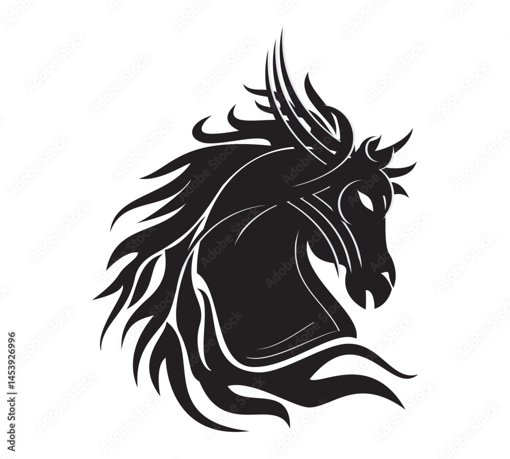 Fototapeta premium Horse Logo Template