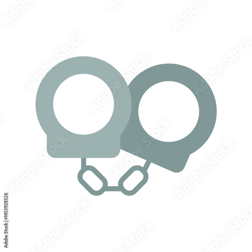 Handcuffs, Legal and Law Icon