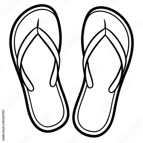 Minimal Flip-Flops Vector on White