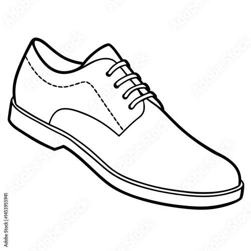 Minimal Oxfords Vector on White