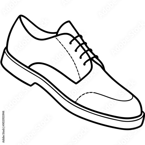 Minimal Oxfords Vector on White