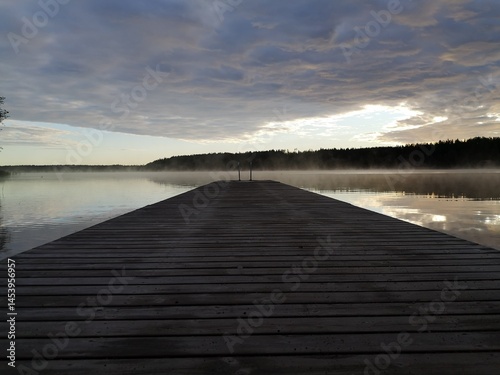 pier on the lake