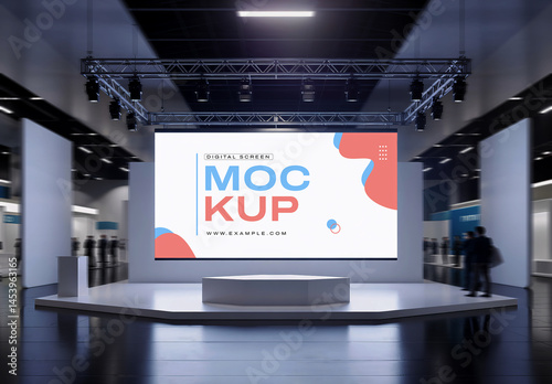 Event Hall Screen Mockup