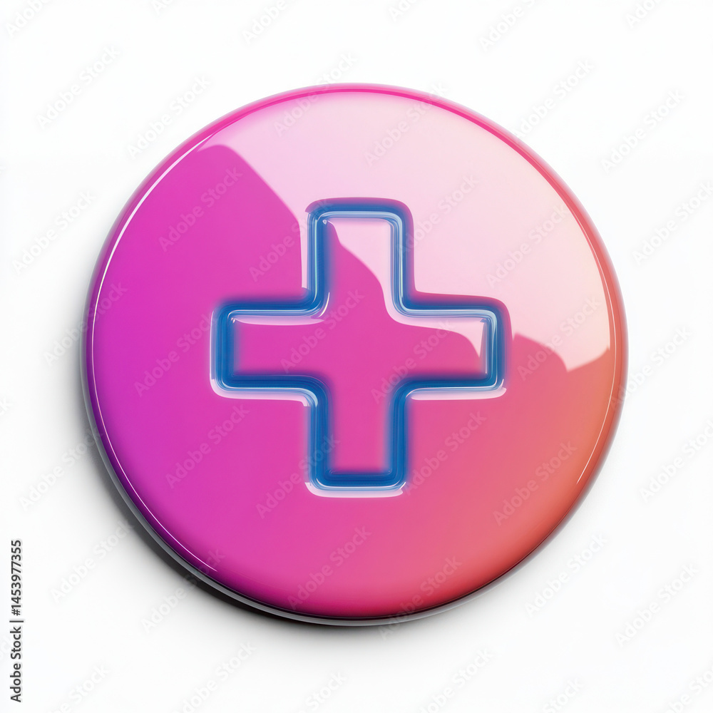 Obraz premium plus minus icon