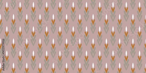 African ethnic traditional brown, pink, purple pattern. seamless beautiful Kitenge, chitenge, dutch wax style. fashion design. botanical abstract motif. floral Ankara prints, African wax prints.