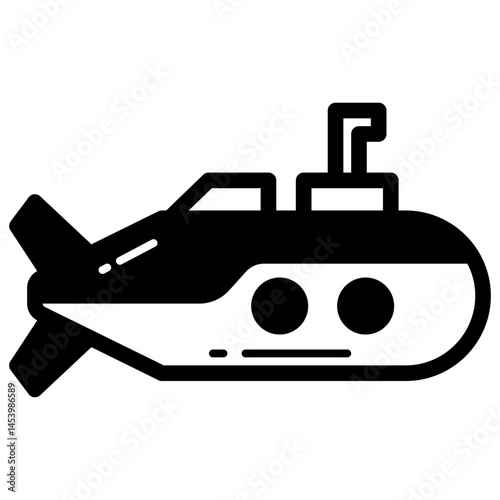 Submarine Solid Black