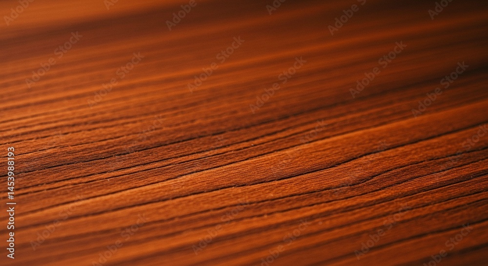 Fototapeta premium Rich Red Mahogany Wood Grain Texture Close Up Photography Background
