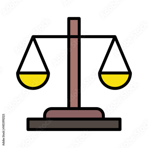 Balance and Scales, Law Icon