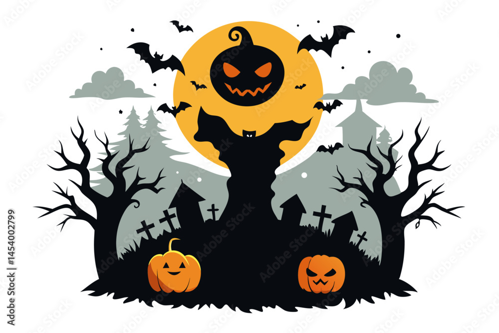 halloween background with pumpkin halloween background with pumpkin