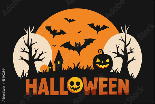 halloween vector illustration