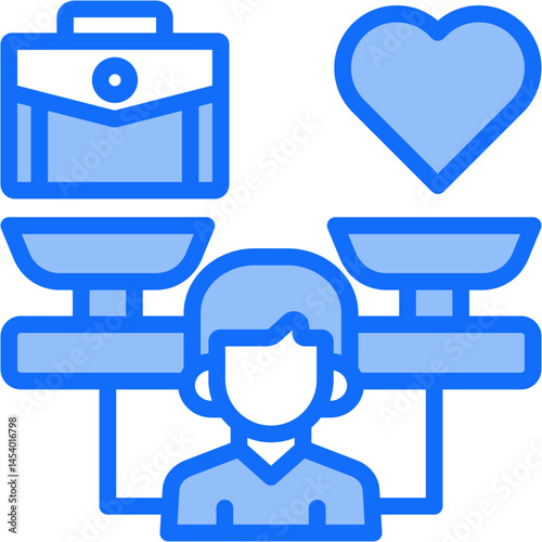 Work-Life Balance Icon