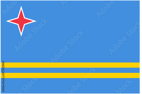 Flag of aruba