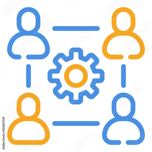 Team Collaboration Icon