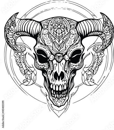 skull of the bull