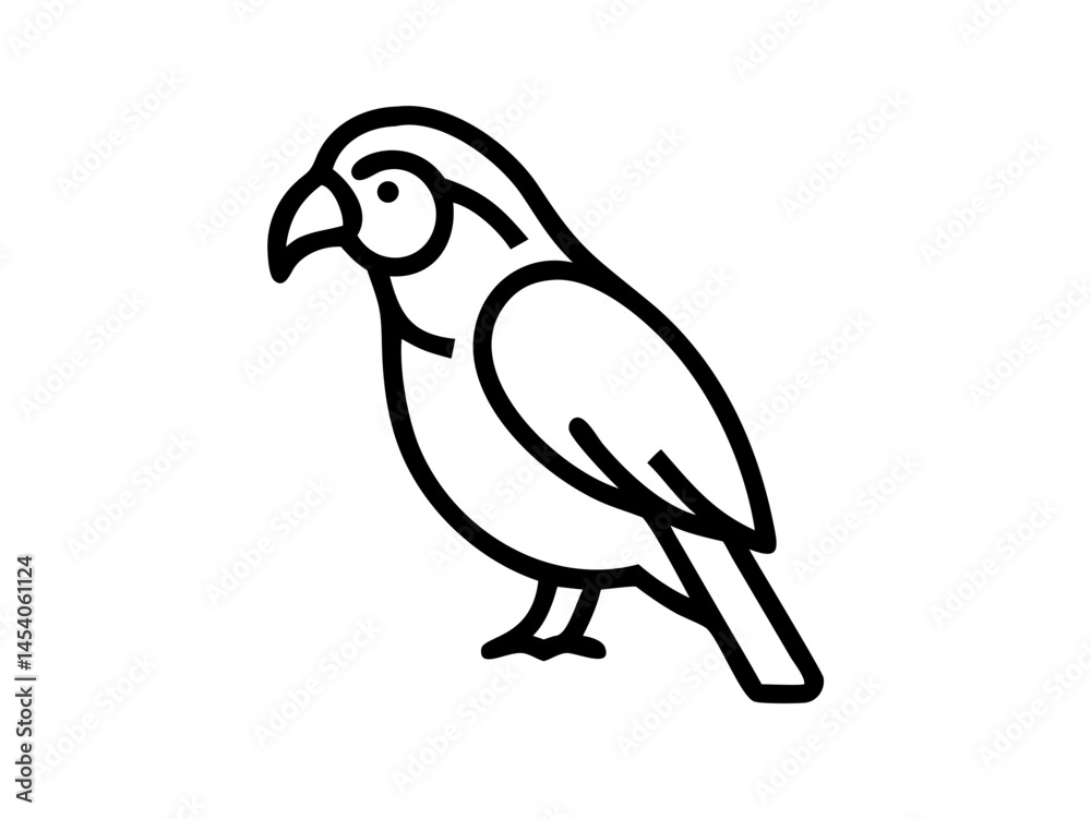 Obraz premium Solid black background for design projects , A completely black image suitable for use as a backdrop in graphic design, presentations, or websites of cakatua logo design . 