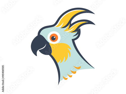 Solid black background for design projects , A completely black image suitable for use as a backdrop in graphic design, presentations, or websites of cakatua logo design . 