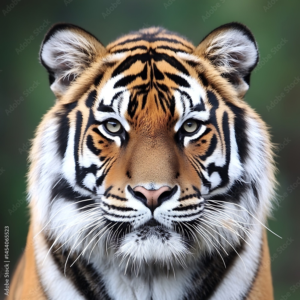 Fototapeta premium Tiger Portrait in Forest