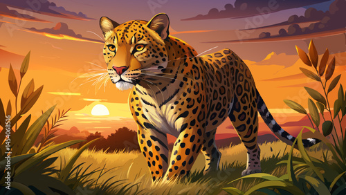 Its spots like art, its stance like flame,
A legend born with untamed name.
Through sunlit grass and dusk’s soft glow,
The leopard walks where few dare go.