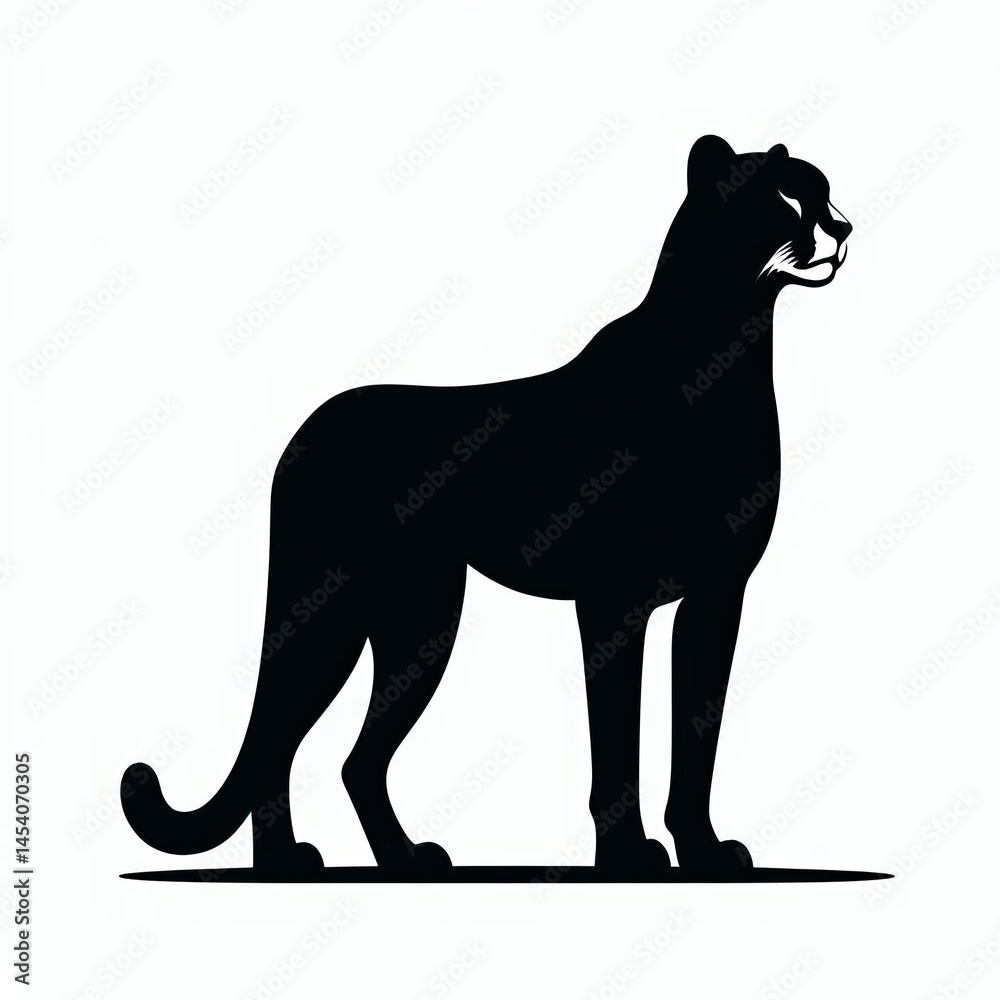 Obraz premium diferent style animals silhouettes