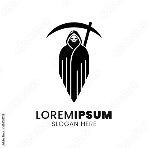 Grim Reaper Silhouette: A Symbol of Mortality and the Inevitable