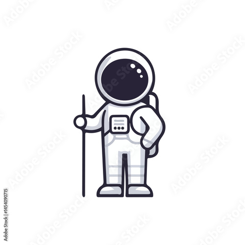 Astronaut vector ,Astronaut standing 