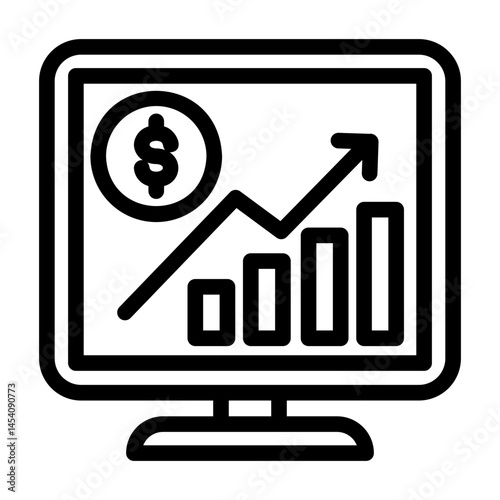 a row of icons containing business management, invoices, securities and business activities
