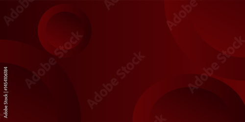 Abstract red background with circles.  Applicable for gift card, Poster on wall poster template, EPS 10