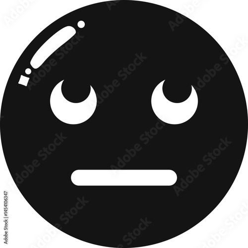 3D Emoji Annoyed Face Eye Roll Emoji Emoticon Illustration