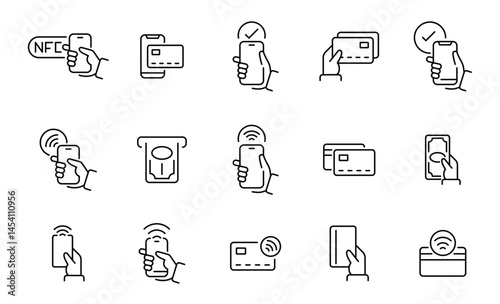 Diverse payment methods illustrated simply
