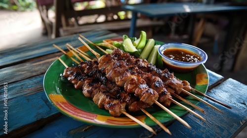view of food on the table