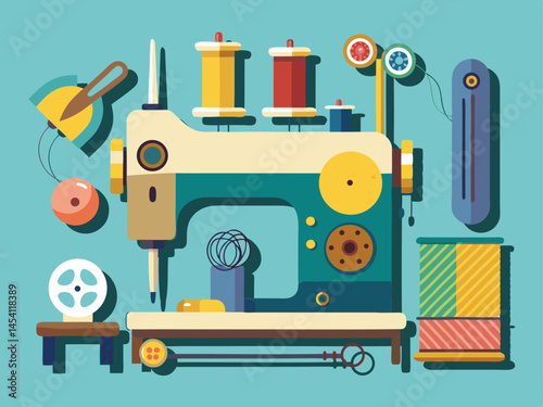 old sewing tools