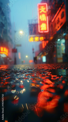 Cinematic Urban Nightscape