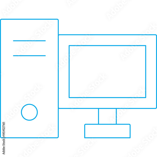 Cpu icon single vector illustration