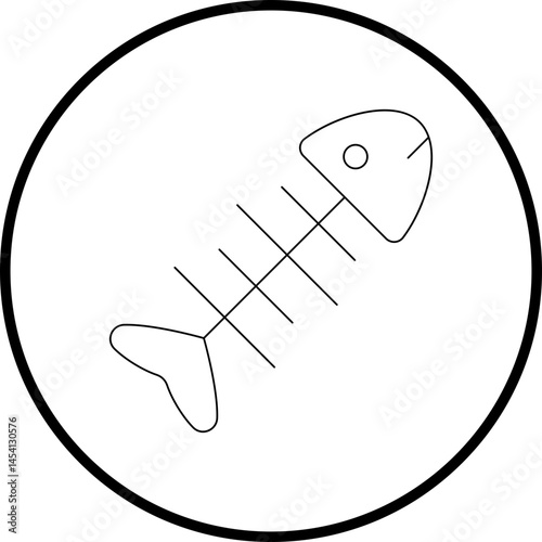 Fish icon single vector illustration