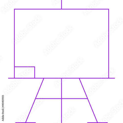 Story board icon single vector illustration
