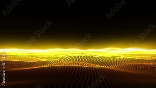 wavy abstract background animation
