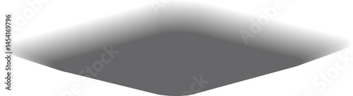 Fotografía Transparent square shadow with soft edges isolated