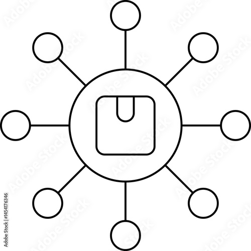 Connection single icon vector illustration
