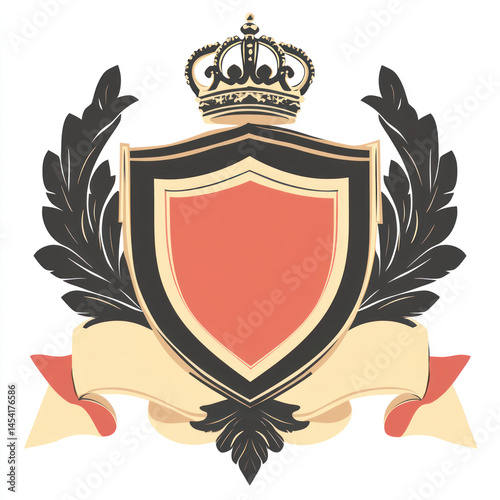 shield with wings