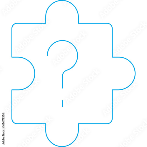 Puzzle single icon vector illustration