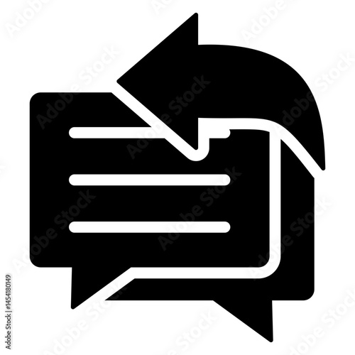 Response Glyph Icon