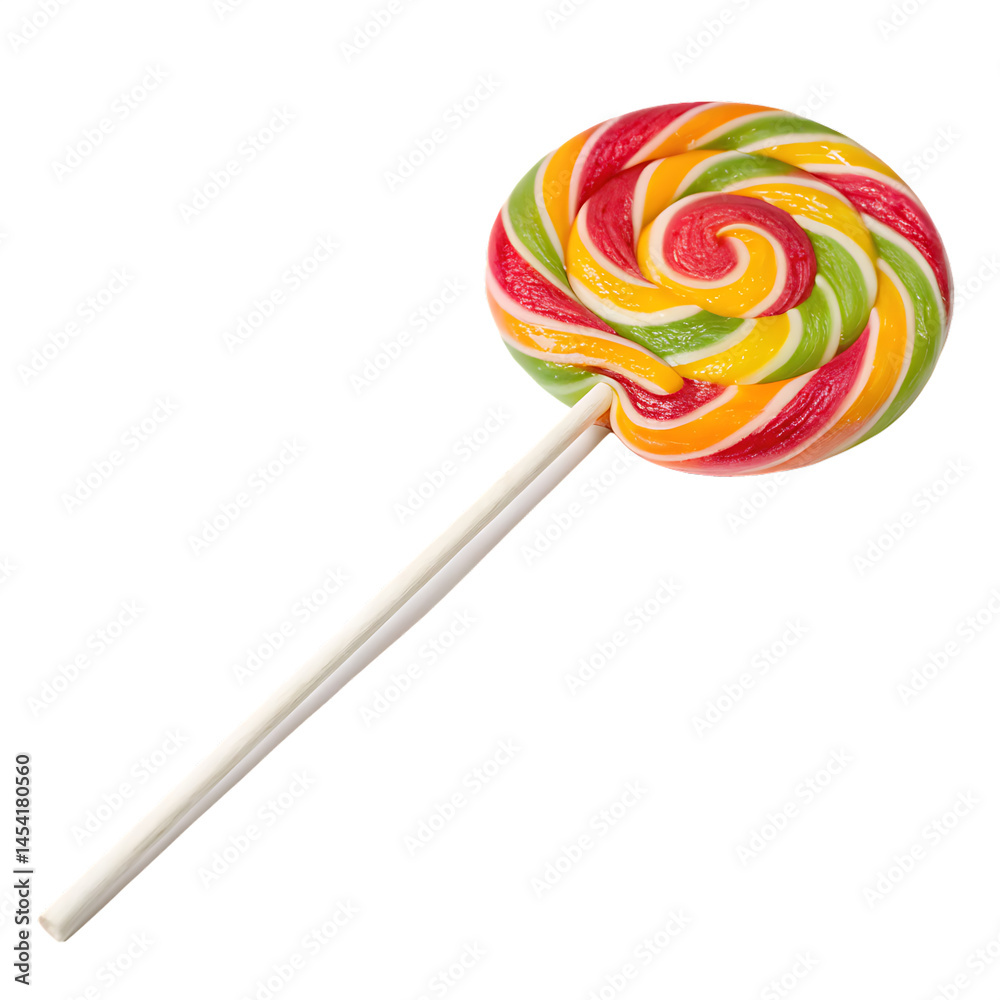 Lollipop isolated on a transparent background Lollipop isolated on a transparent background