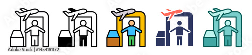 Detector multiple icon