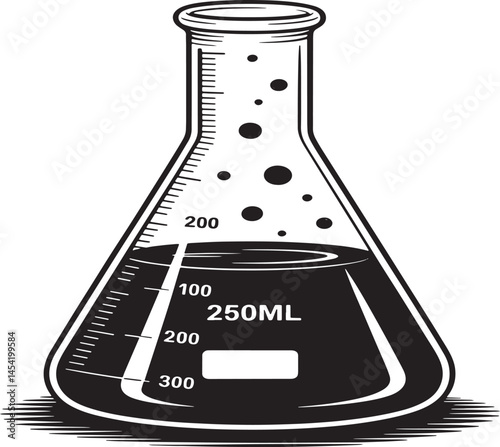 laboratory flask and test tubes