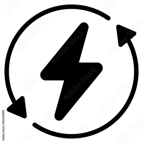 Free Download Energy Recycle Icon - GFXLoad