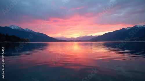 Mountain Majesty: Capturing the Evening Glow