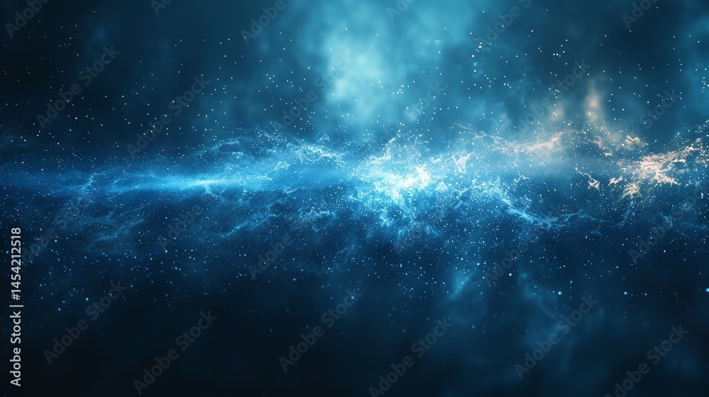 Fototapeta premium White blue , abstract background shine bright light and glow template empty space , grainy noise grungy texture color gradient rough.