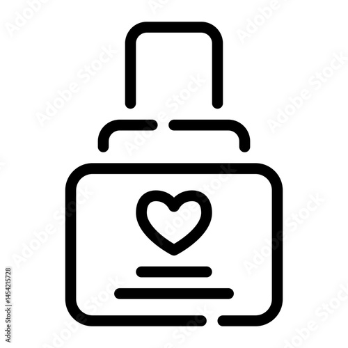 Icon Love Lock Symbol