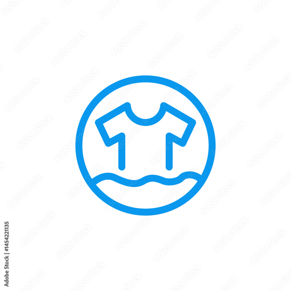 Clothing laundry service logo design Clothing laundry service logo design